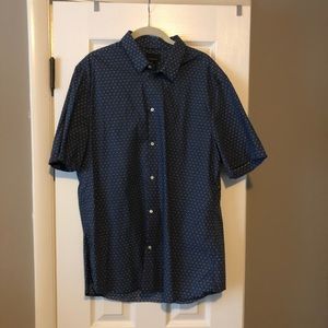 H&M short sleeve button down XL